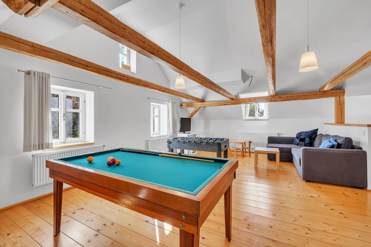 Chillruimte everpinemountainlodge tsjechie voor kinderen